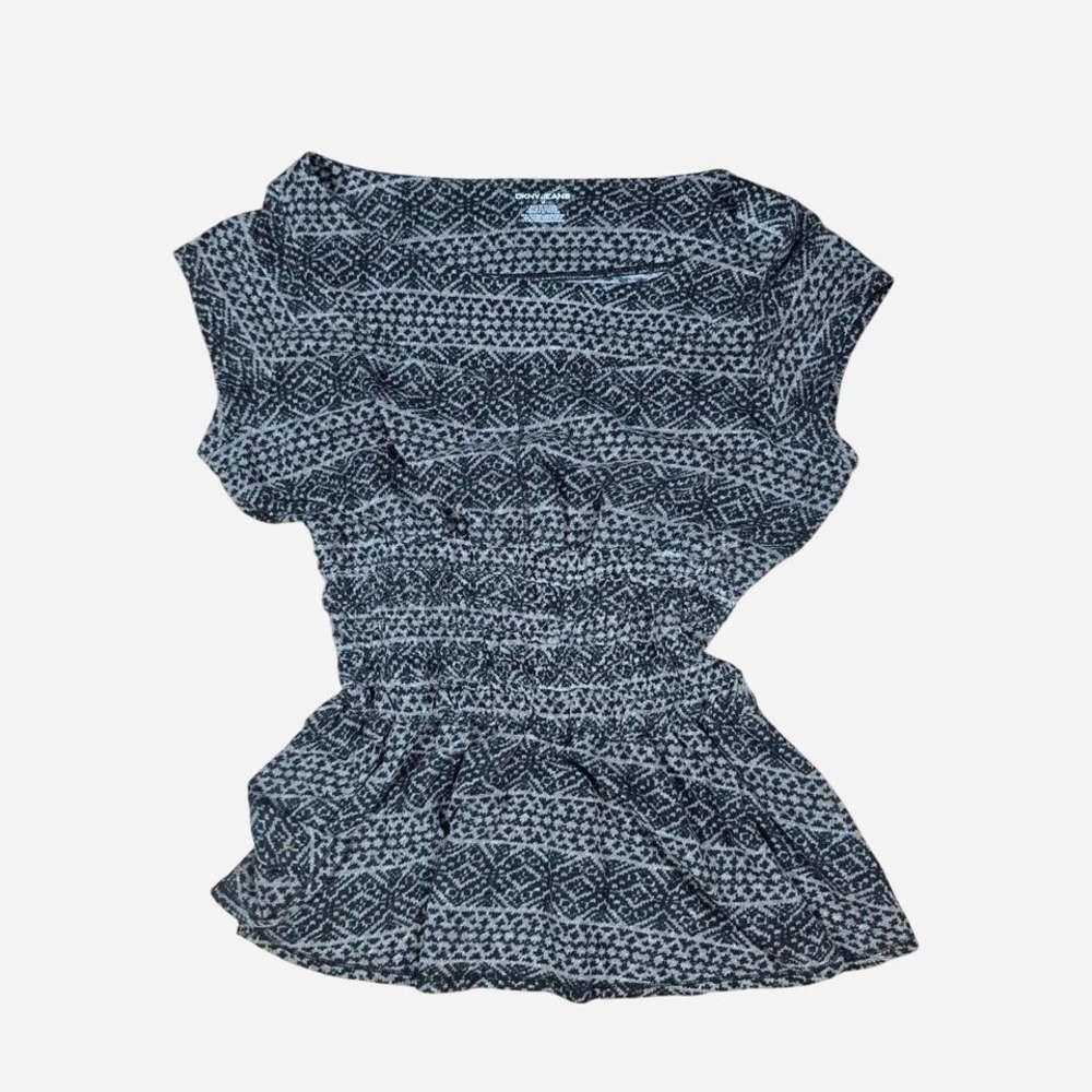 DKNY black and grey top size‎ M
